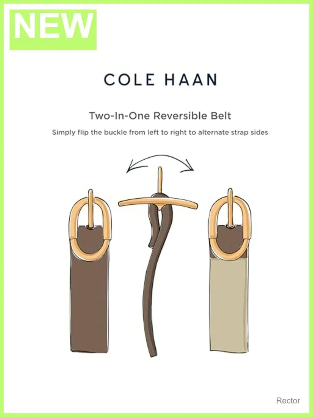 Reversible Circle Buckle 2